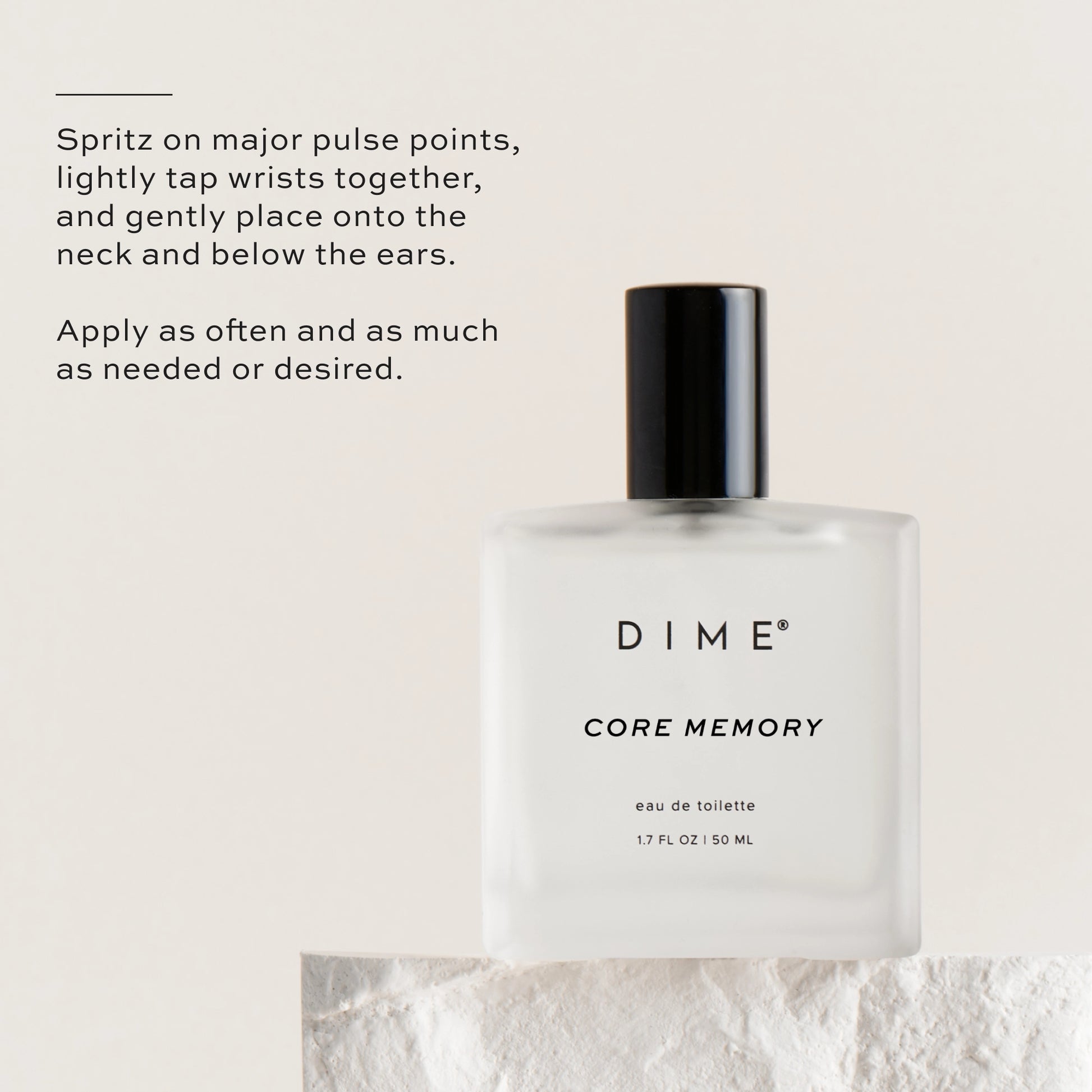 spritz on major pulse points