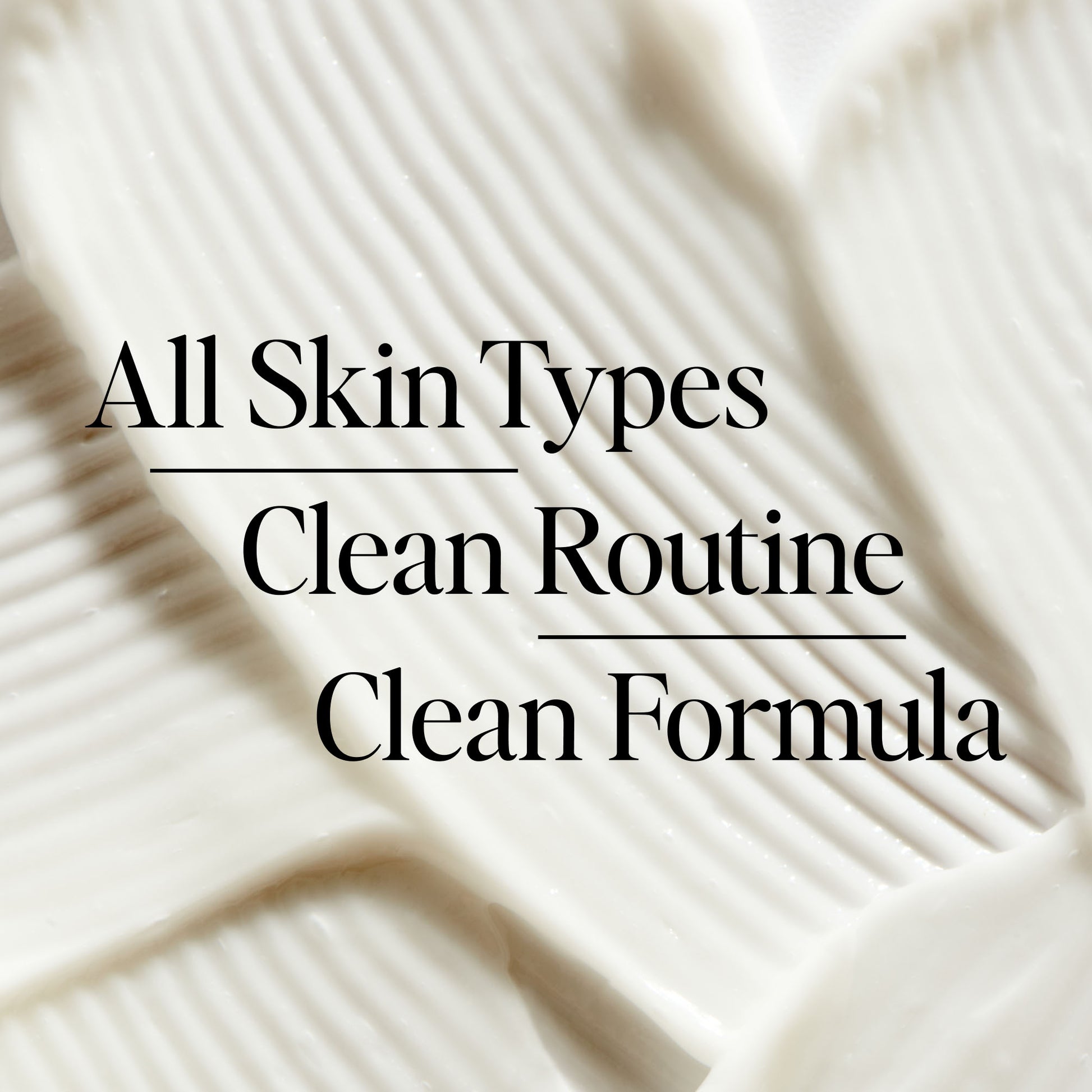 All skin types
