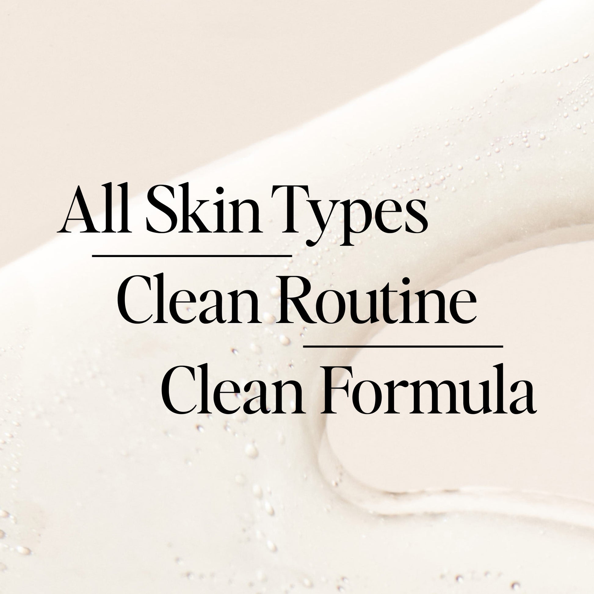 All Skin Types