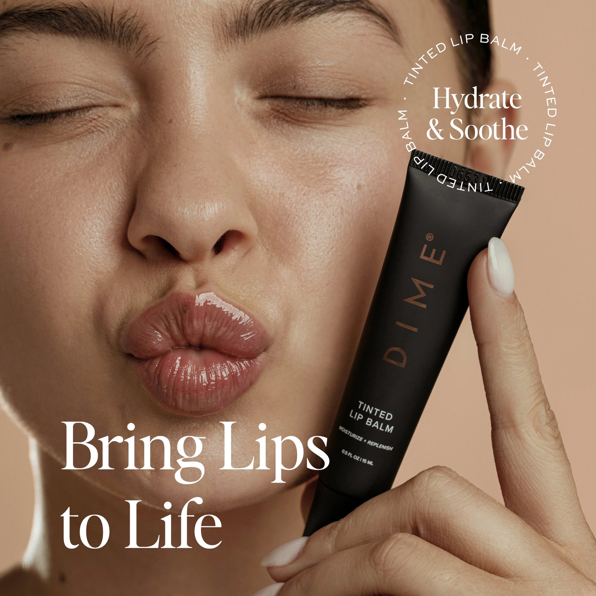 tinted lip balm infographic