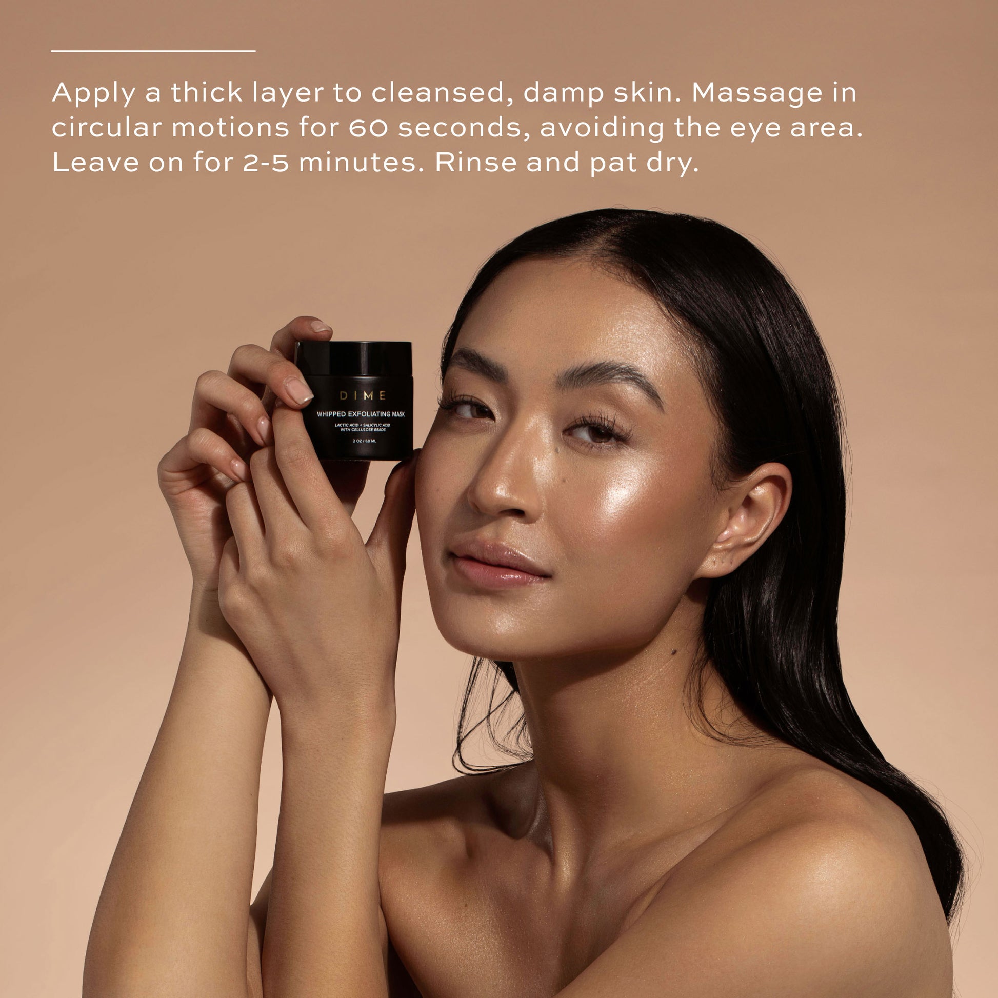 application directions of whipped mask