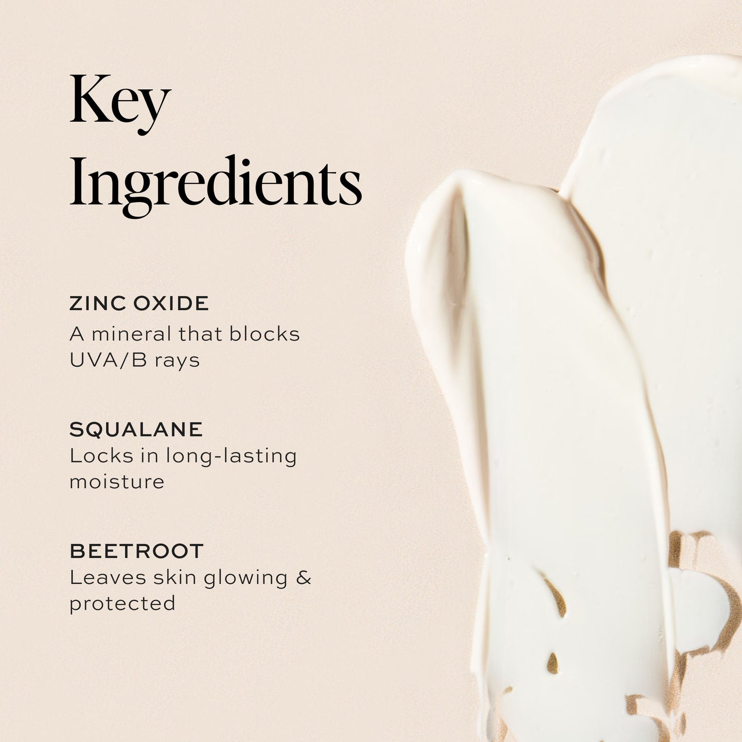 key ingredients in wonderscreen trio